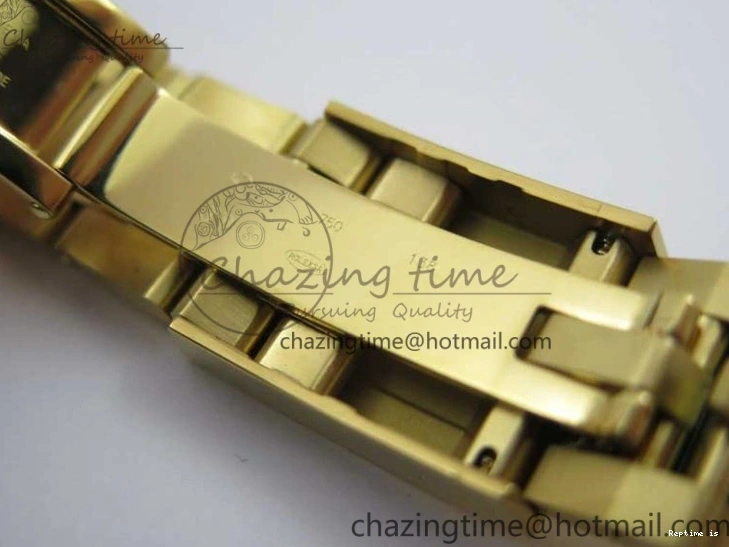 0109 Daytona 116589RBOW YG Rainbow Crystal BLF Best Edition Black Dial on YG Bracelet A SmoothTexture 3175